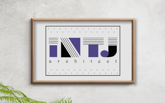 INTJ Printable Wall Art Myers Briggs Poster MBTI (Download Now) 