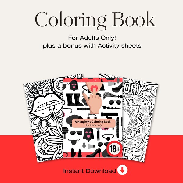 Naughty Coloring - Etsy
