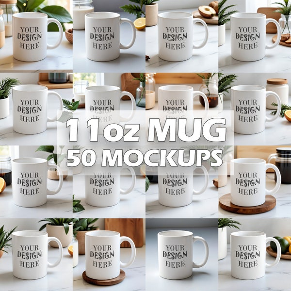 White Ceramic Mug Mockup Bundle White Coffe Mug Mock Up Bundle Coffee Mugs Mockup White Mug Mockup Mug Template Coffee Cup JPG Download