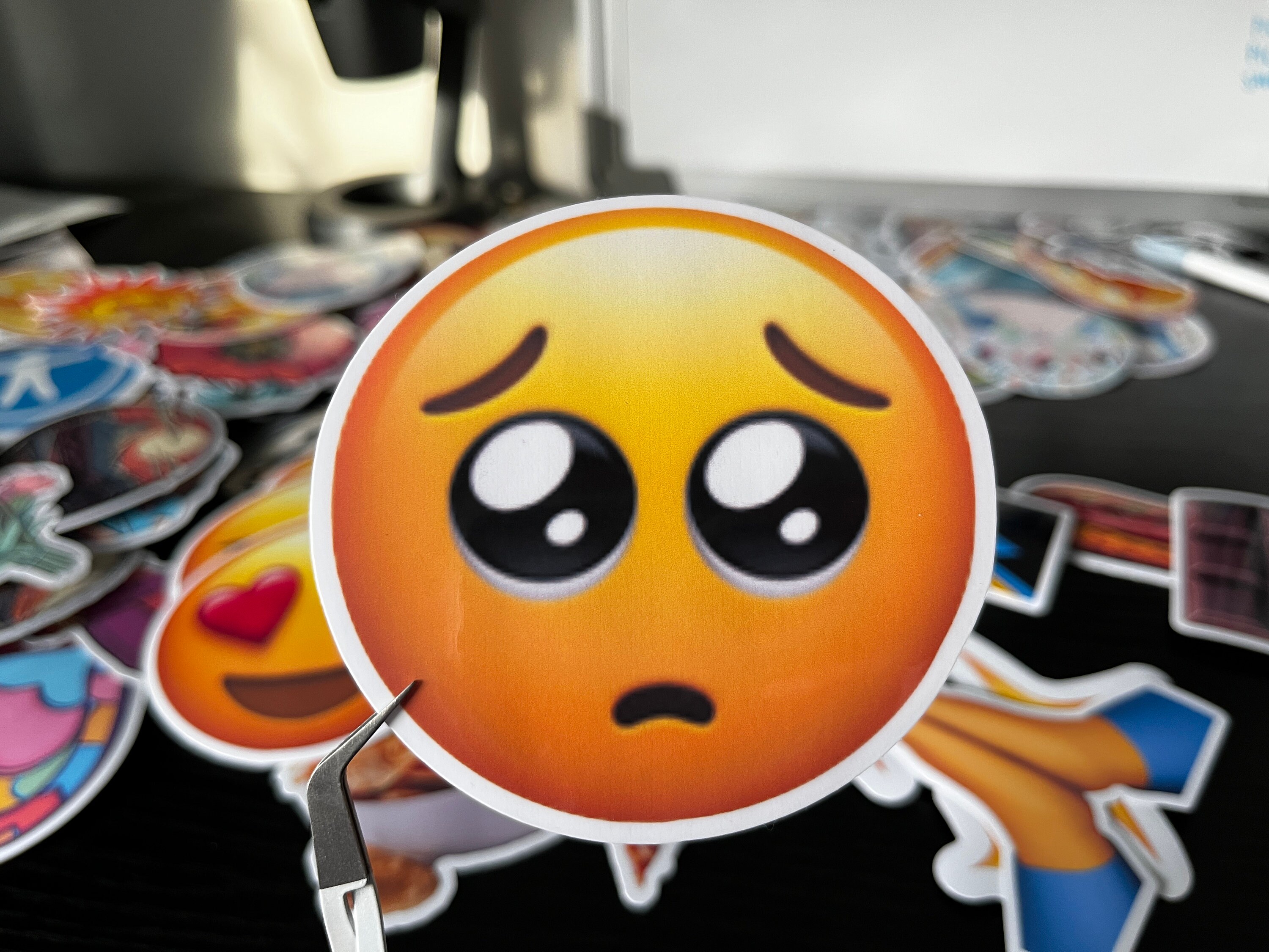 bundle of joy - adorable cursed emoji | Sticker