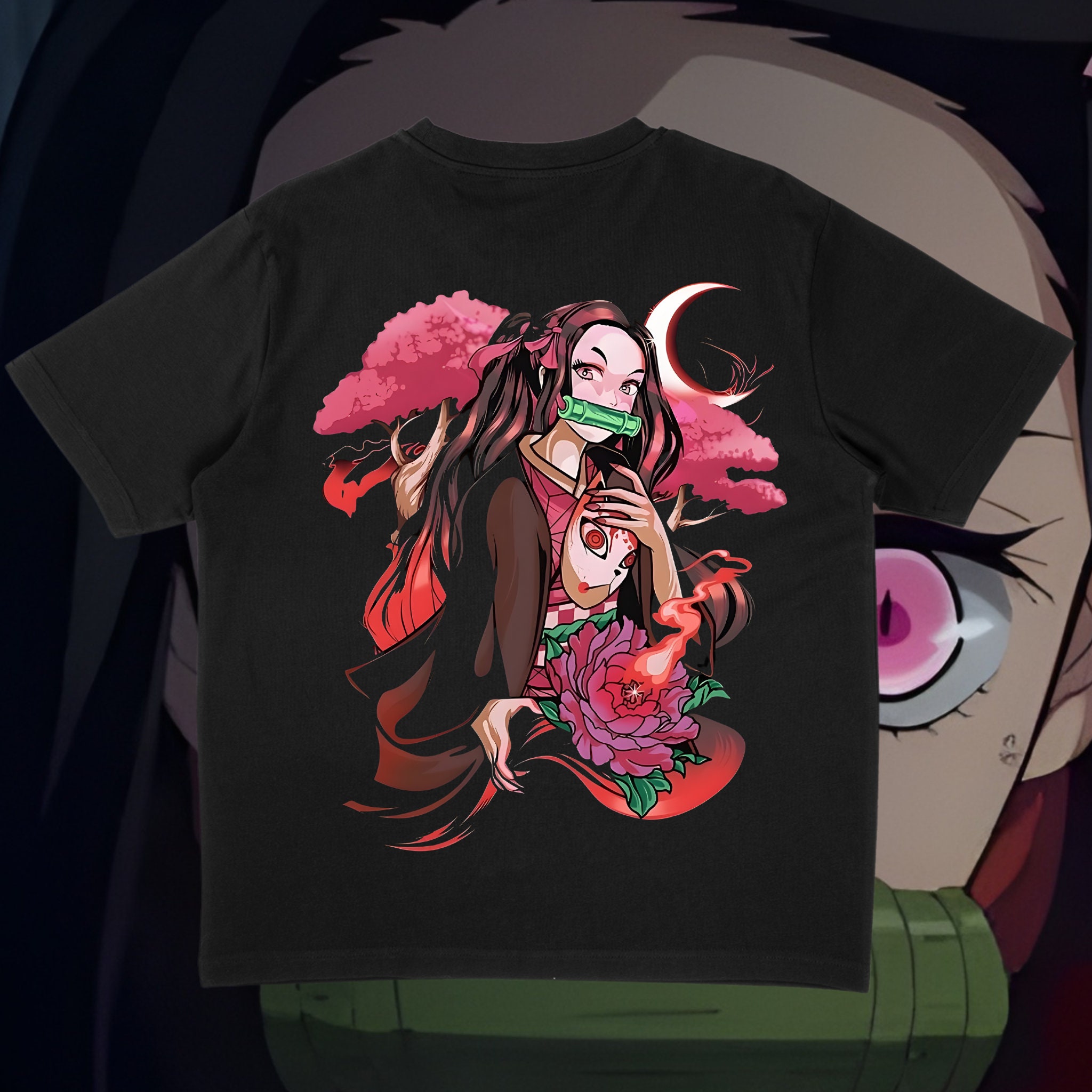 Kamado Tanjiro and Nezuko Demon Slayer Anime T Shirt Sticker by Anime Art -  Pixels