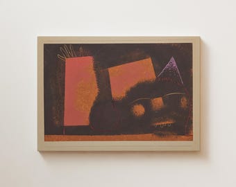Paul Klee Abstract Modernist Print | Vintage Abstract Wall Decor | Printed and Shipped