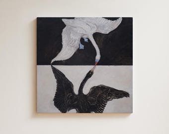 Hilma af Klint Swan Series Print • Vintage Abstract Art