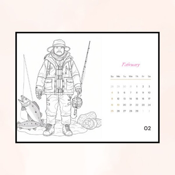 Fishing Advent Calendar Etsy