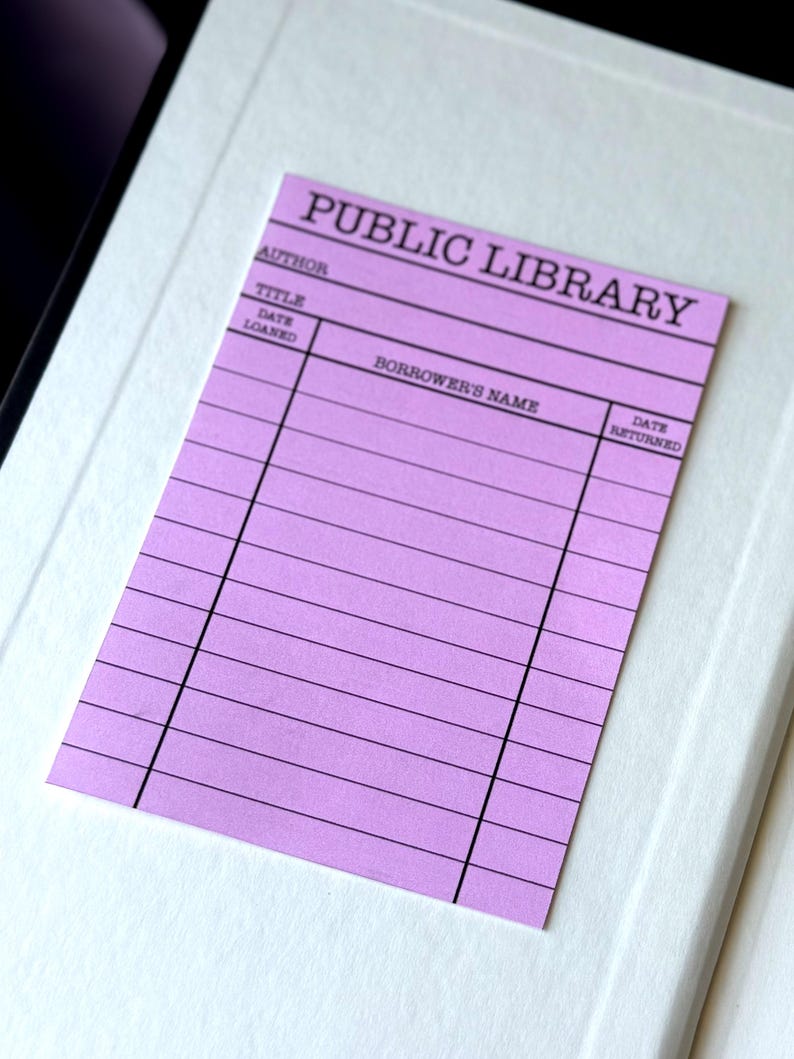 Stevenson Ranch Library Card Example Library Card Printable Template SVG | JPG for Book Lovers (digital ...
