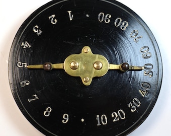 Rare! Antique 19th-century game counter, stamped with the Leipzig Fair mark - Quillet Brussels
