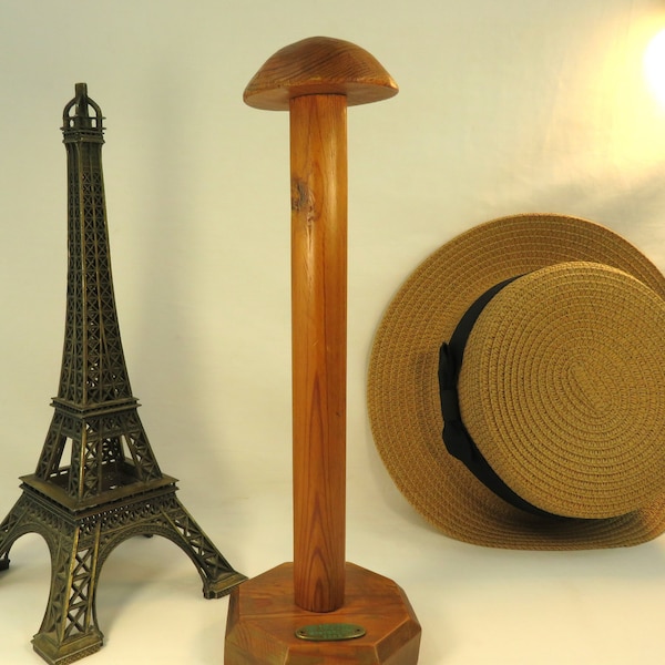 Porte chapeau Vintage en bois