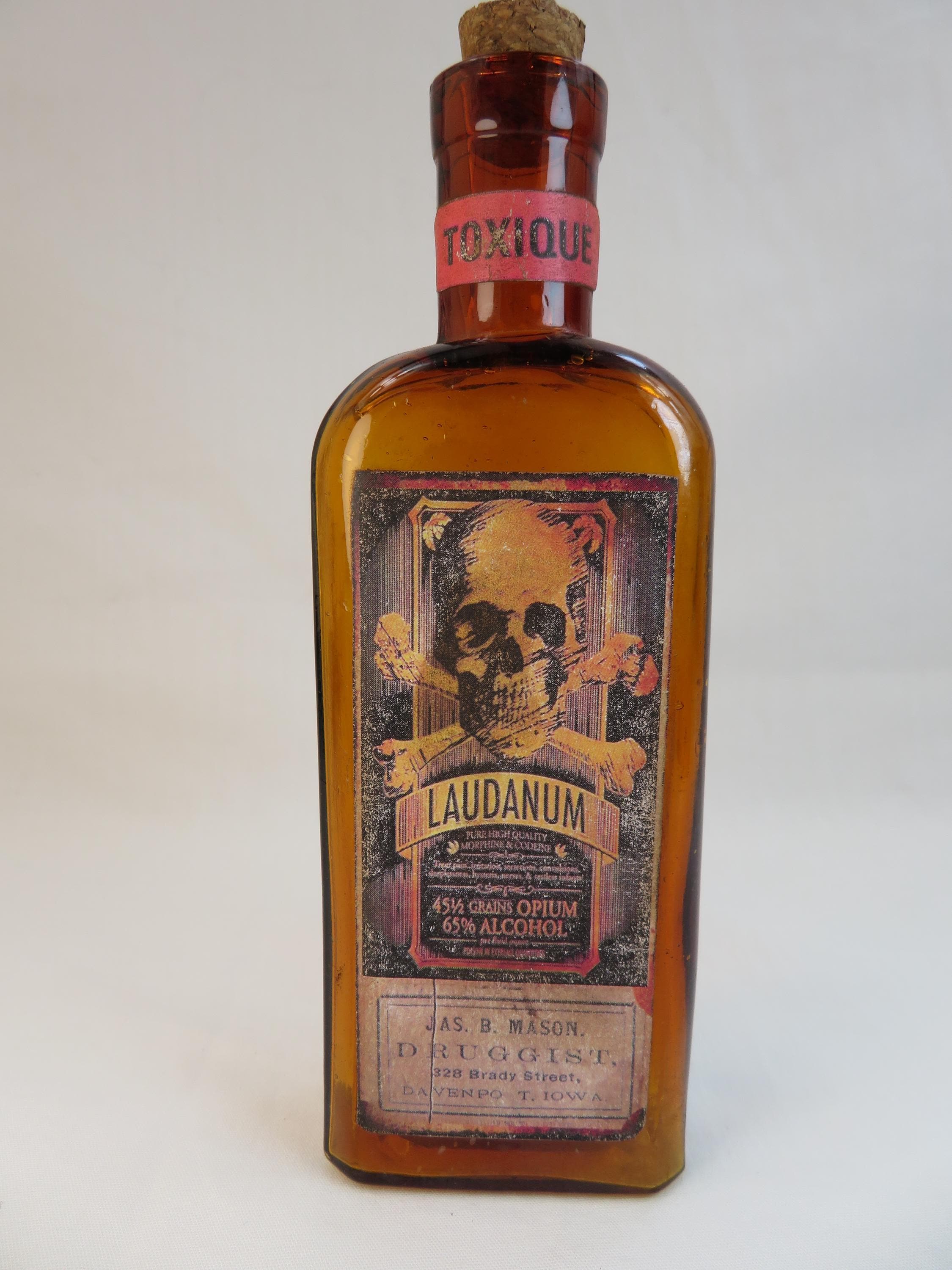 Antique Poison Iodine Bottle (JAS) Antique Poison Iodine Bottle (JAS)