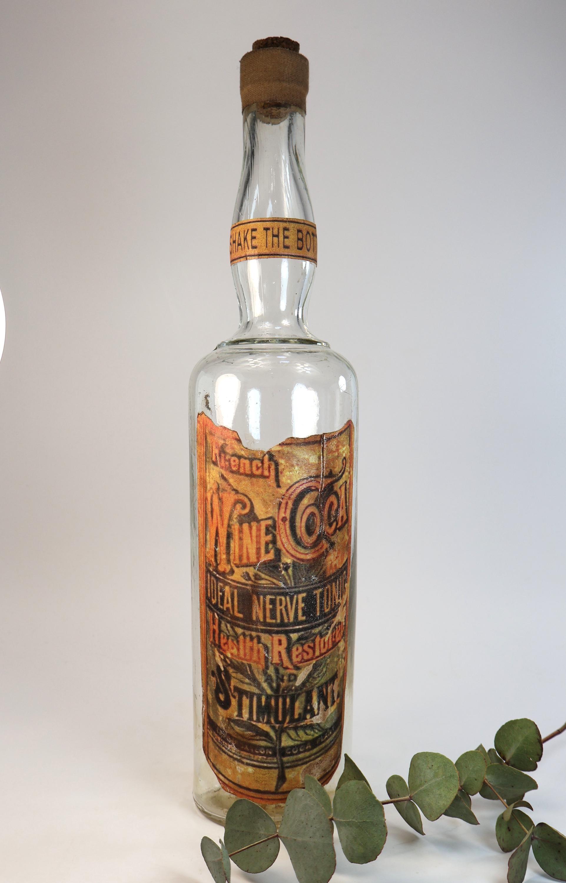 Clear glass antique coca cola bottle - Etsy 日本