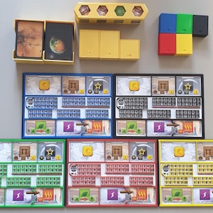 Terraforming Mars Brettspiel Organizer, Kartenhalter und Spieler Board Rahmen Kit