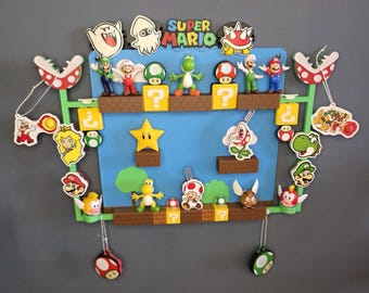 Super Mario Kinder Joy Display Stand | Holder for Figurines & Toys