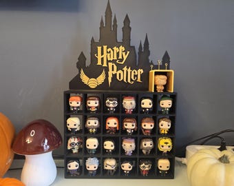 Harry Potter Kinder Joy Figure Display, 3D Printed Hogwarts Shelf
