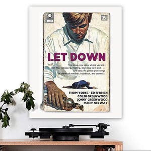 Radiohead-inspired &#39;Let Down&#39; Mashup Song Poster