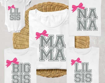 Mom Tshirt, Tshirt Gift for Mom, Matching Mother Daughter Tshirts, Gift for New Mom, Gift for Baby Shower, Comfort Colors Mom Tee