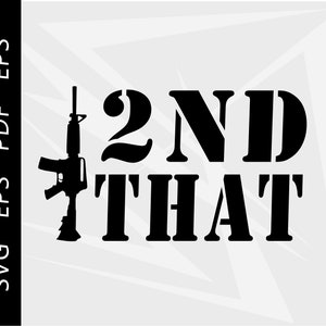 I 2nd That, second amendment, Merica&#39;, America, Second Amendment,png,pdf, Digital Download