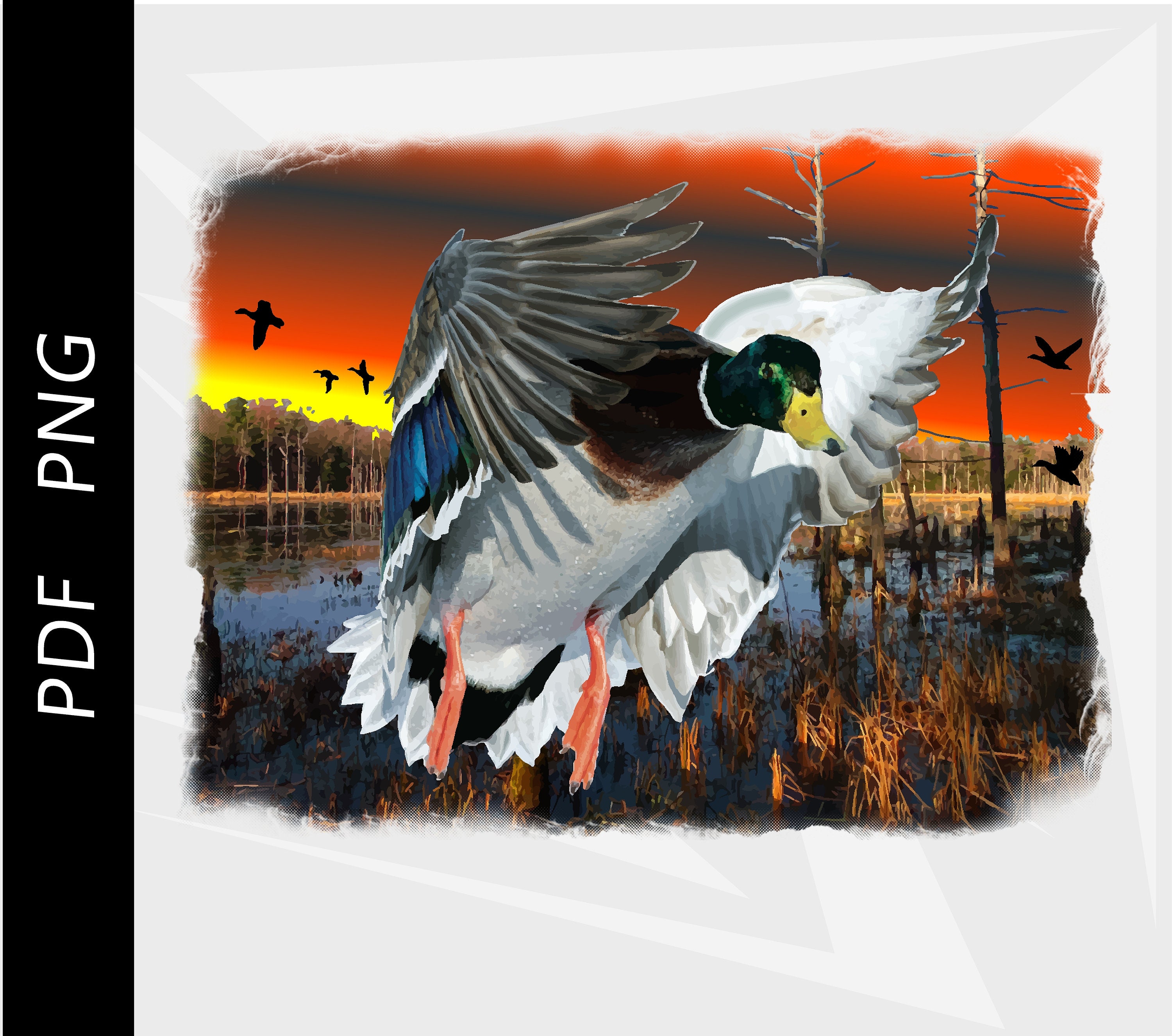 Duck Hunting Design, Mallard Duck, Duck Hunting , Duck, Waterfowl