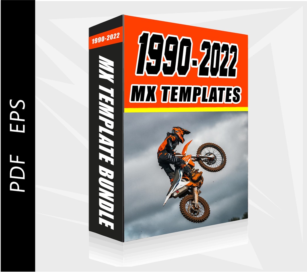 Motocross Templates, 19902022 Bundle, Mx Templates, Dirt Bike Motocross Templates, 19902022 Bundle, Mx Templates, Dirt Bike