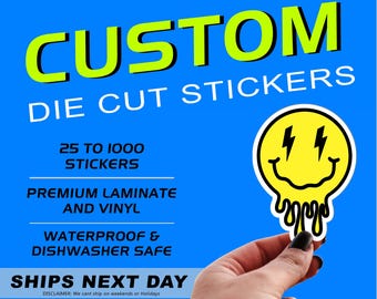 Custom Vinyl Stickers: Die Cut, Logo Stickers, Decals