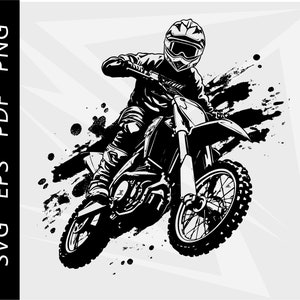 Motorcycle, MX Clipart, motocross clipart, mx shirt design, dirt bike, svg,eps,pdf,png digital download