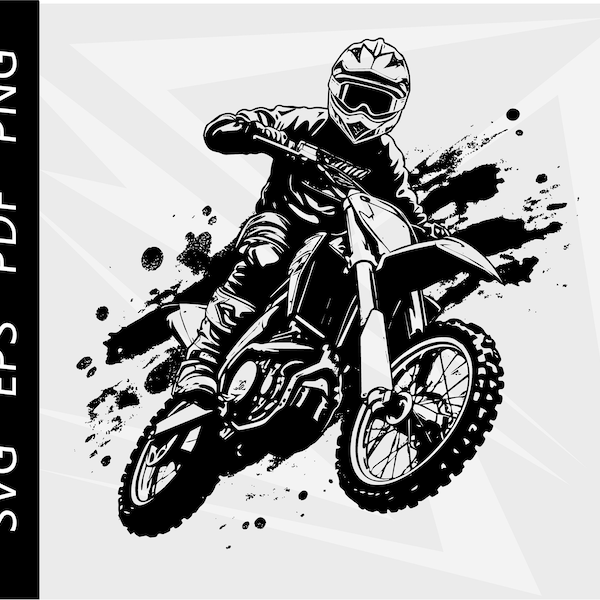 Motorcycle, MX Clipart, motocross clipart, mx shirt design, dirt bike, svg,eps,pdf,png digital download