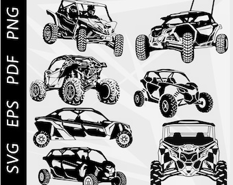 Can-am, sxs, utv bundle, can-am clipart, can am svg,eps,pdf,png digital download