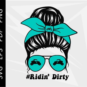 mom bunn sxs ridindirty, Polaris RZR, sxs, utv , RZR clipart, can am, svg,eps,pdf,png digital download