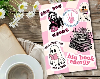 Kindle Insert for Clear Case Spooky Girly Pink Halloween Vibes Kindle Paperwhite Case Printable Kindle Cover Bookish Kindle Decor
