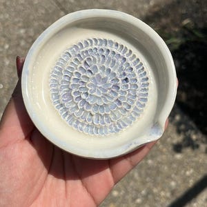 Plato rallador de ajo
