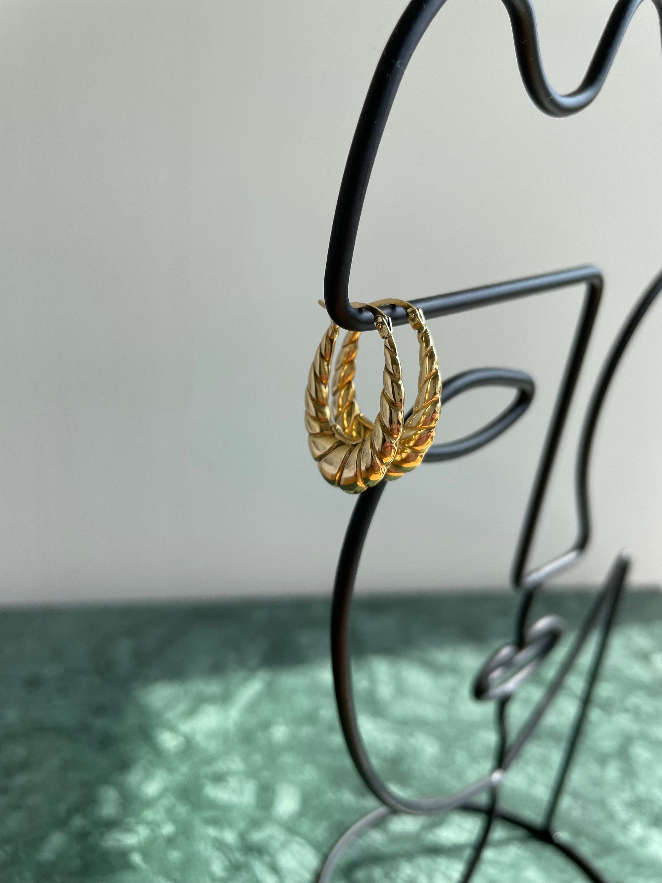 Pendentif UNOAERRE Vintage Années 50 - Or 18K Massif, Gravé "D'hier - De Demain"