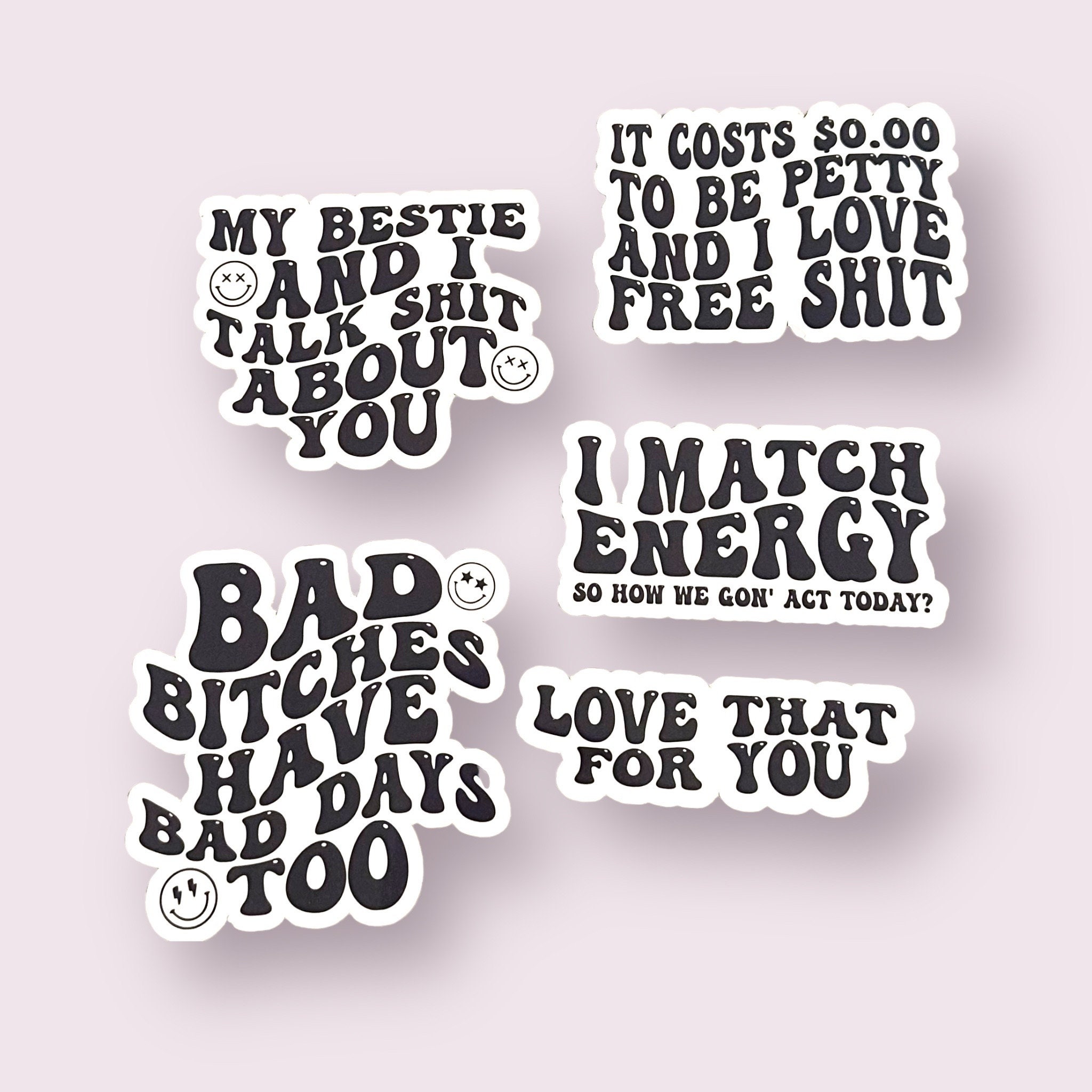 Funny Adult Sticker Bad Bitches Sticker Laptop Sticker Kindle Sticker ...