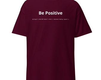 Change good to bad in JQuery (light text) Unisex classic tee