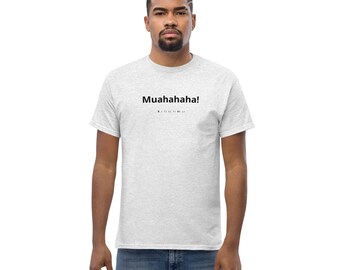 Lockup Laughter (light text) classic tee