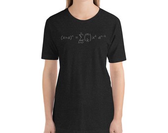 Binomial Expansion Unisex t-shirt