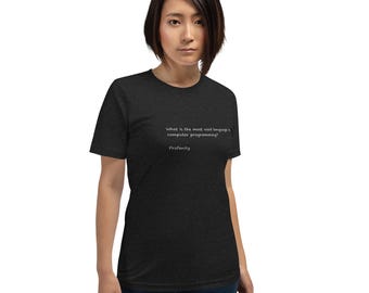 Profanity Unisex t-shirt