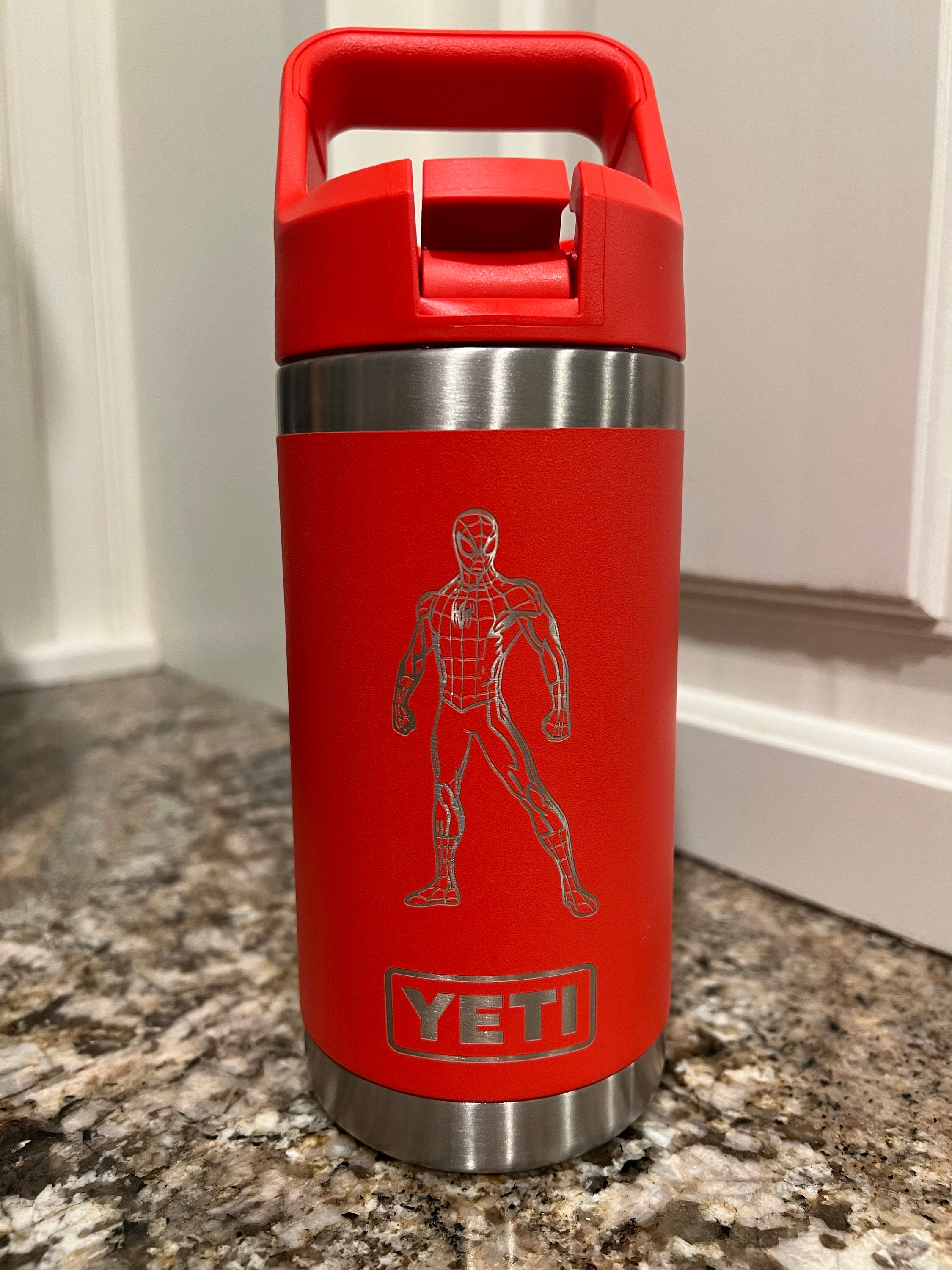 Custom kids YETI Rambler Jr., Laser engraved Kid's Tumbler – Four