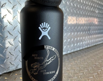 Custom Laser Engraved Hydroflask Water Bottles