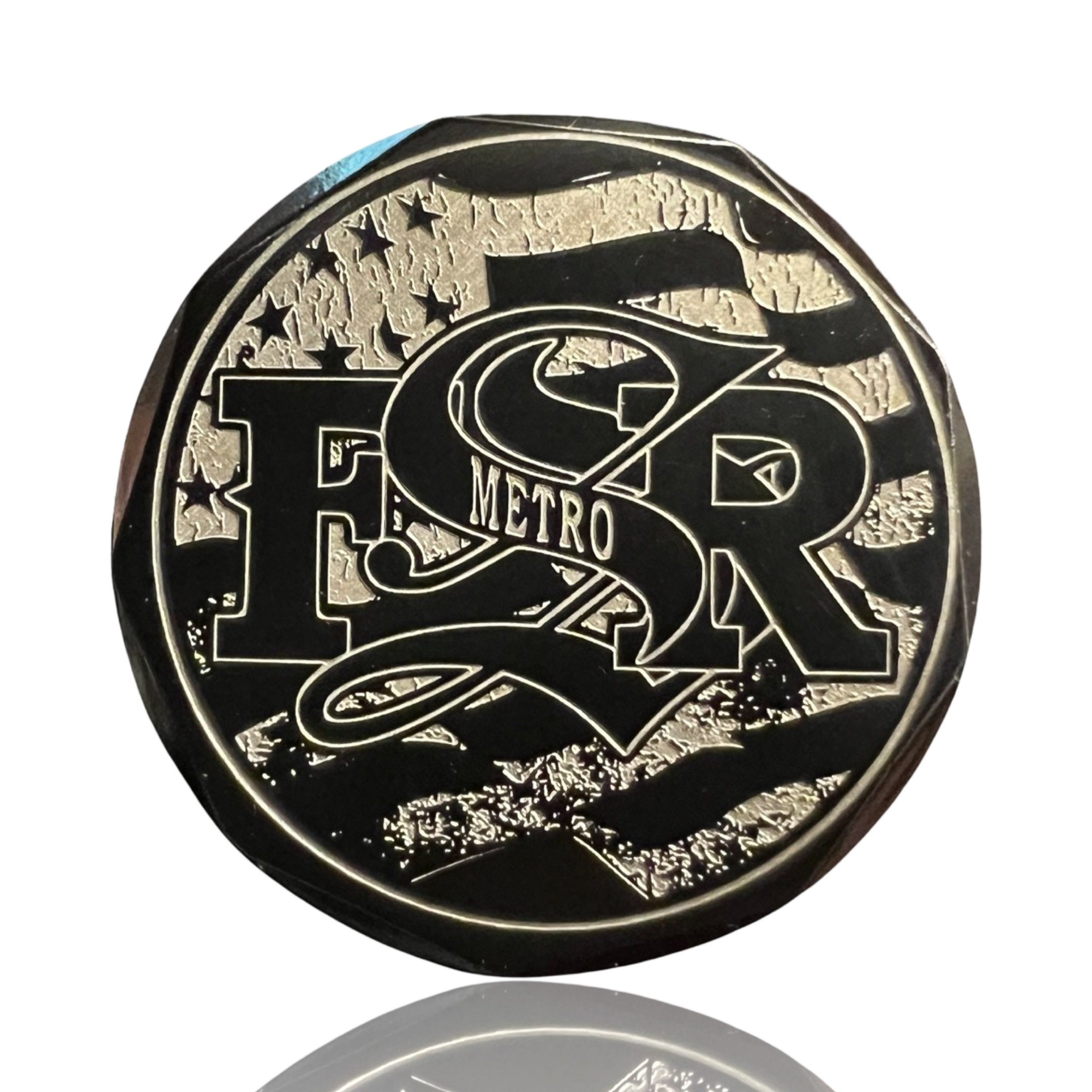 Custom Laser Engraved Golf Ball Markers Coins Gift for Dad Etsy