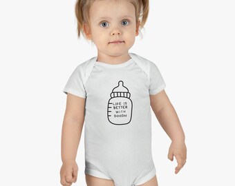 Life is Better with Doodh Baby Onsie