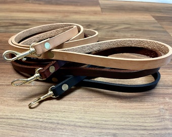 Handmade dog leash, leather dog leash, dog leash, leather dog lead, handmade in the U.S.A.
