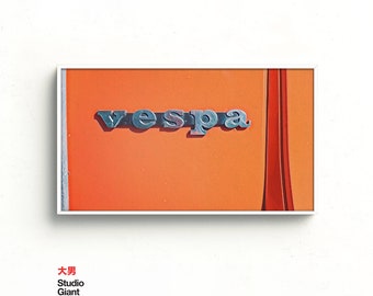 Vintage Vespa Scooter Art for Samsung Frame TV (Digital Download)