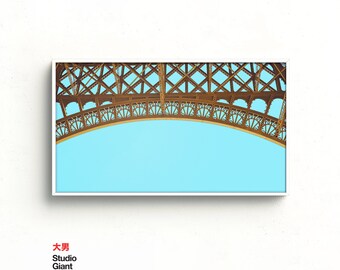 Eiffel Tower Samsung Frame TV Art: Paris View (Digital Download)