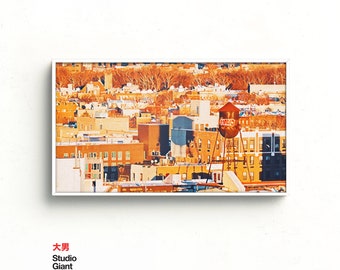 Brooklyn Rooftop Art for Samsung Frame TV (Digital Download)