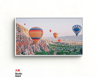 Cappadocia Hot Air Balloon Samsung Frame TV Art (Digital Download)
