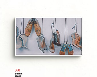 Designer Shoe Lasts Art for Samsung Frame TV (Digital Download)