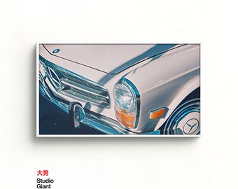 Mercedes Benz Frame TV Art: Classic Car Print (Digital Download)