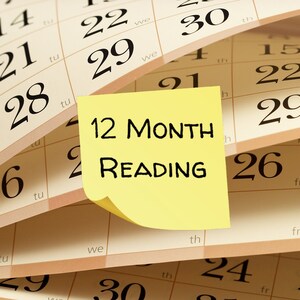 12 Month Tarot Card Reading, Tarot Card Reading, Card Reading, Tarot Reading, Psychic Reading, Psychic, Tarot, Month