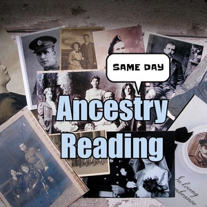 Lettura dei tarocchi Ancestry in giornata, lettura dei tarocchi, lettura dei tarocchi, lettura delle carte, lettura psichica, sensitivo, antenato, ascendenza