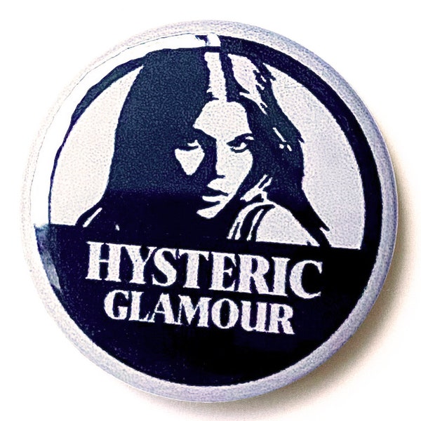 Hysteric Glamour Caught badge brooch 25mm button pinback