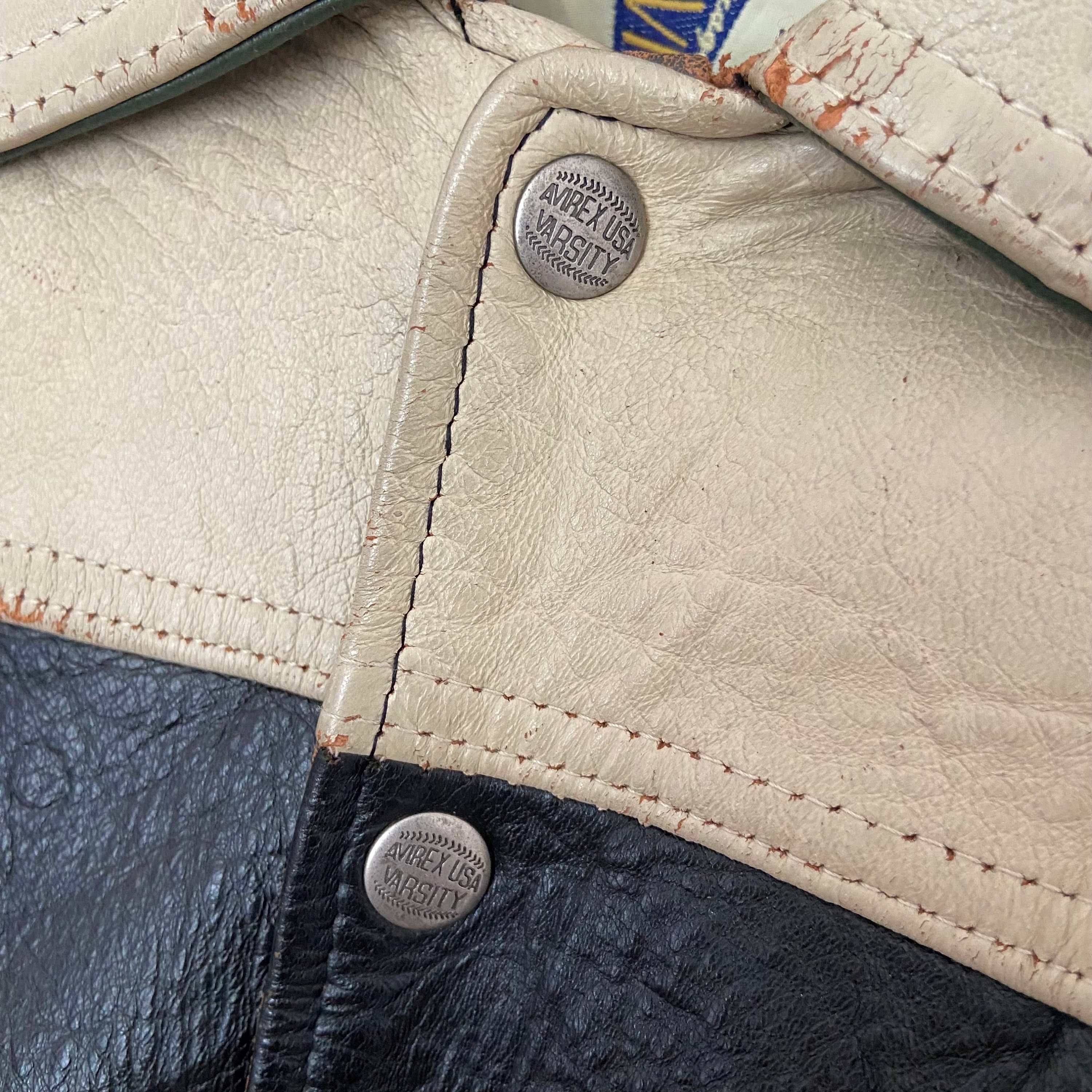 Avirex Jacket USA Rare Northwest Wild Bears Varsity Vintage