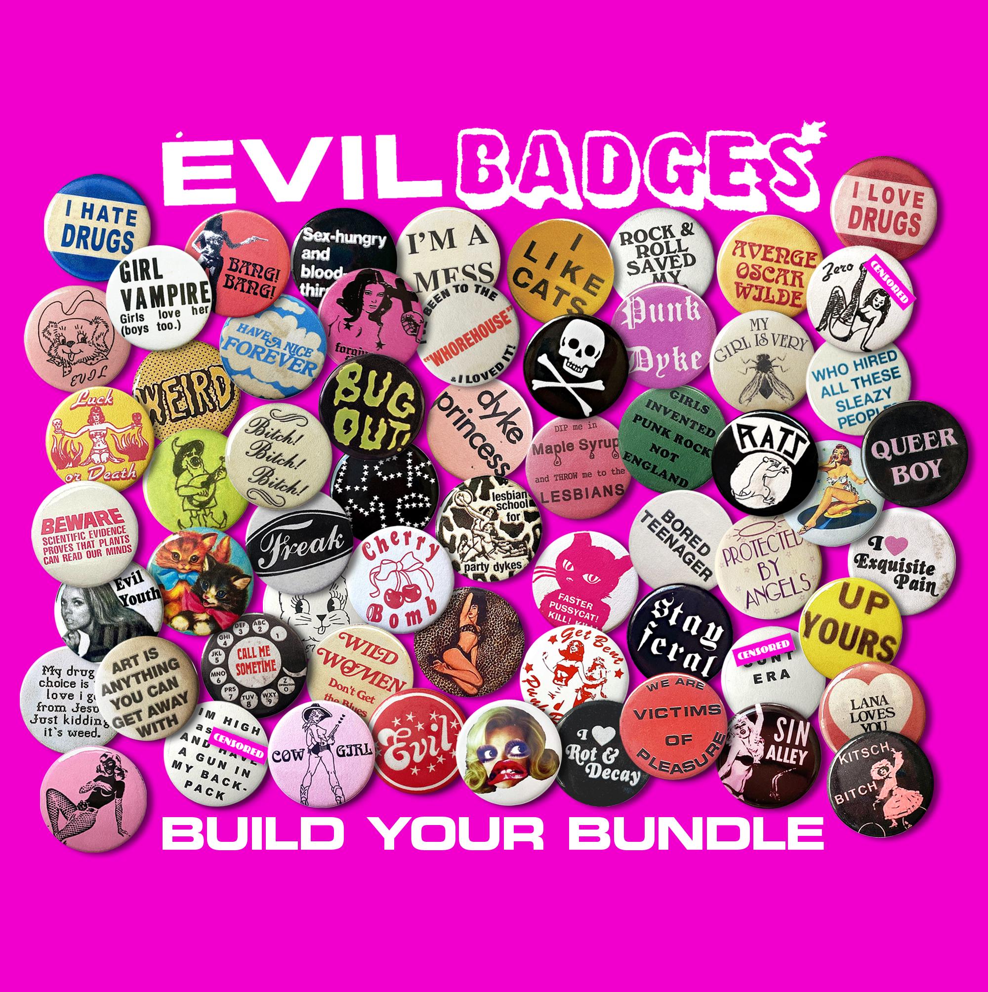 Vintage Punk Badge - Etsy Hong Kong